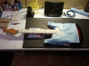 Lista para el Fret Dressing