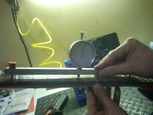 Instrumento para medir inclinación del brazo