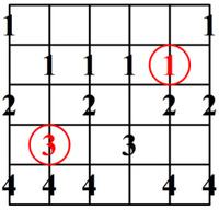 Super Locrio: Patrón 1