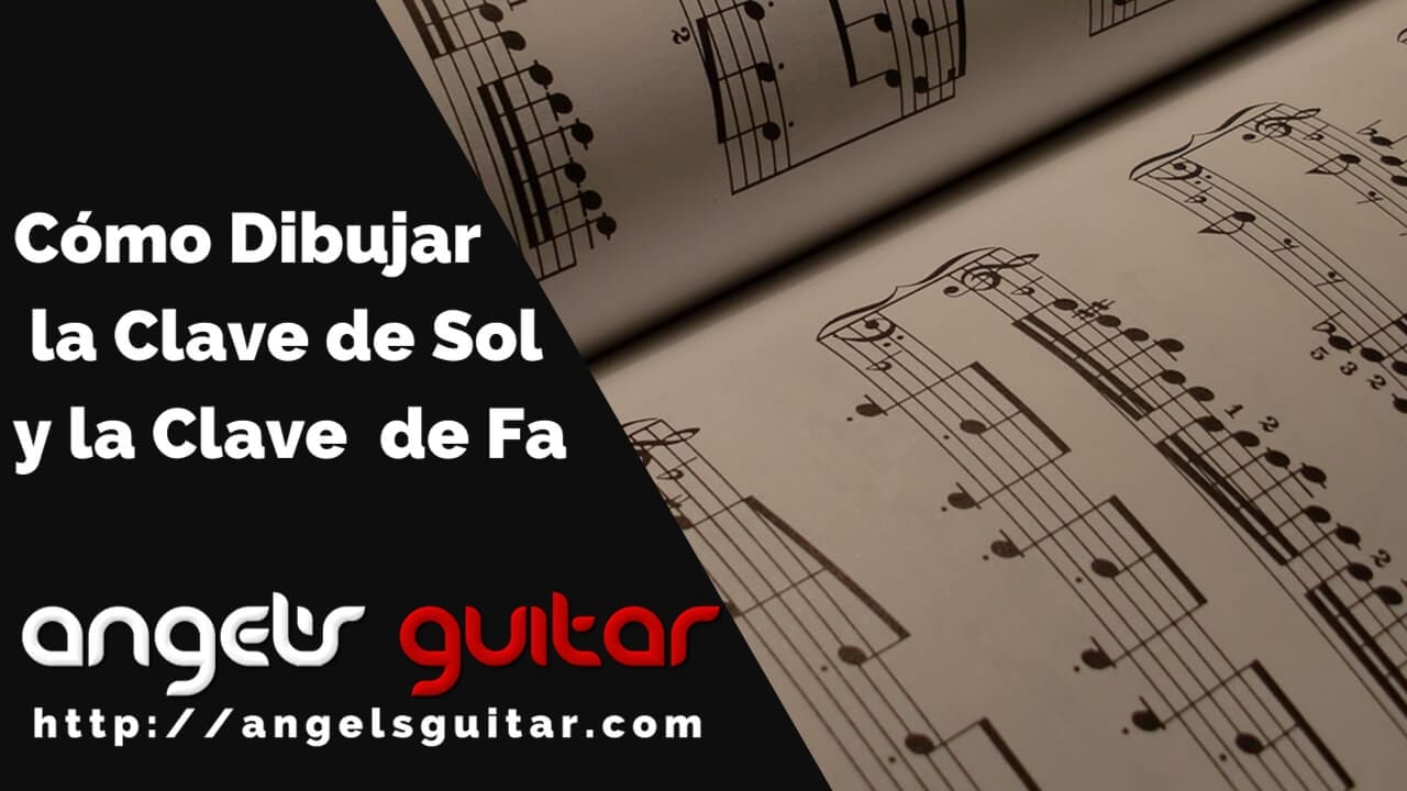 Cómo Dibujar la Clave de Sol y la Clave de Fa