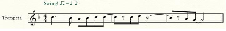 Sonido real - trompeta en C