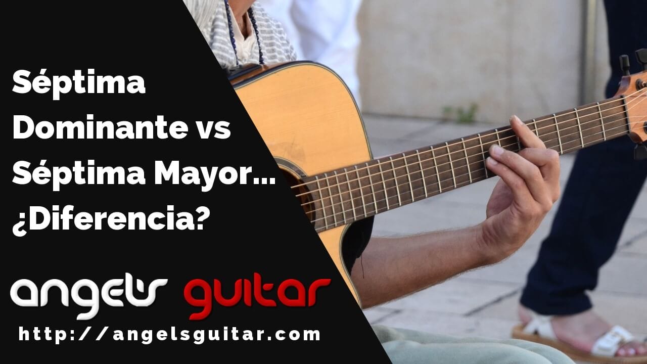 ¿Cuál es la Diferencia entre un Acorde Dominante y un Acorde de Séptima Mayor?